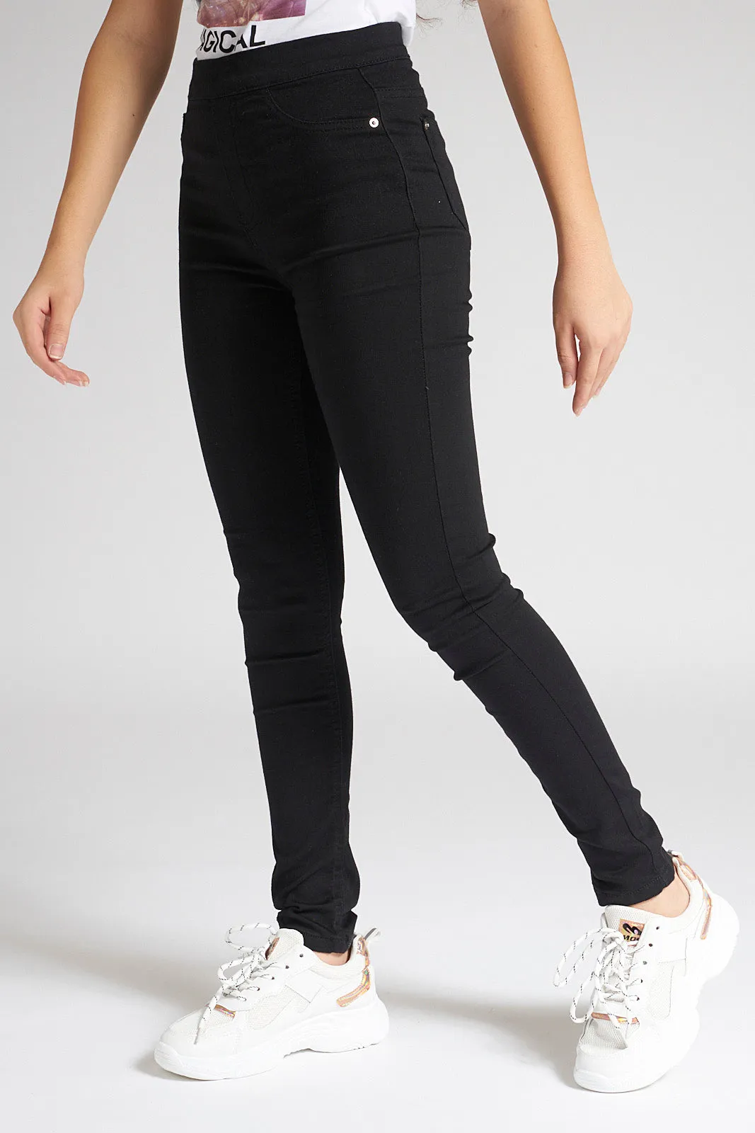 Black Basic Jegging