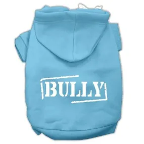 Bully Screen Printed Pet Hoodies Baby Blue Size XL (16)