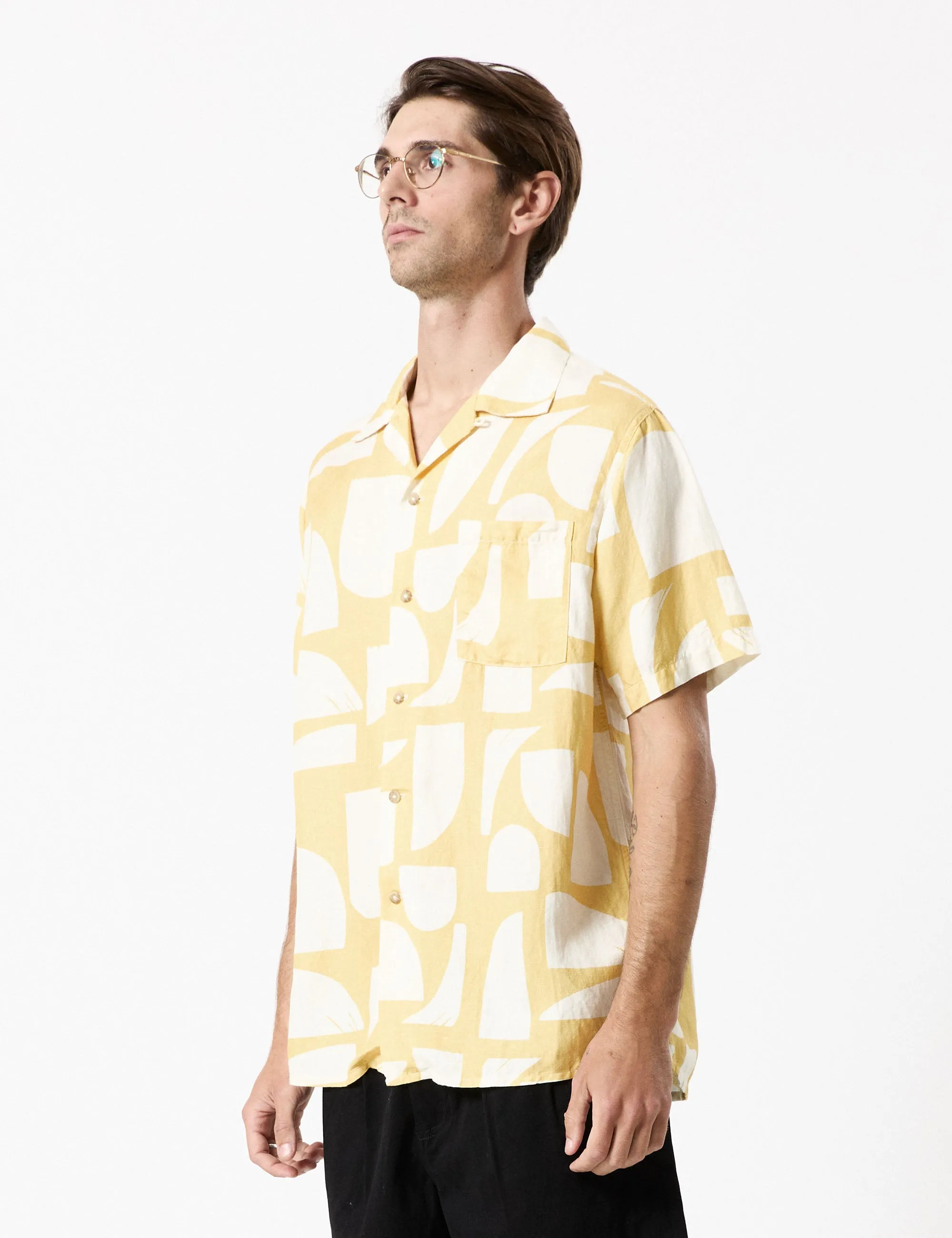 Cuban Short Sleeve Shirt - Sunburst