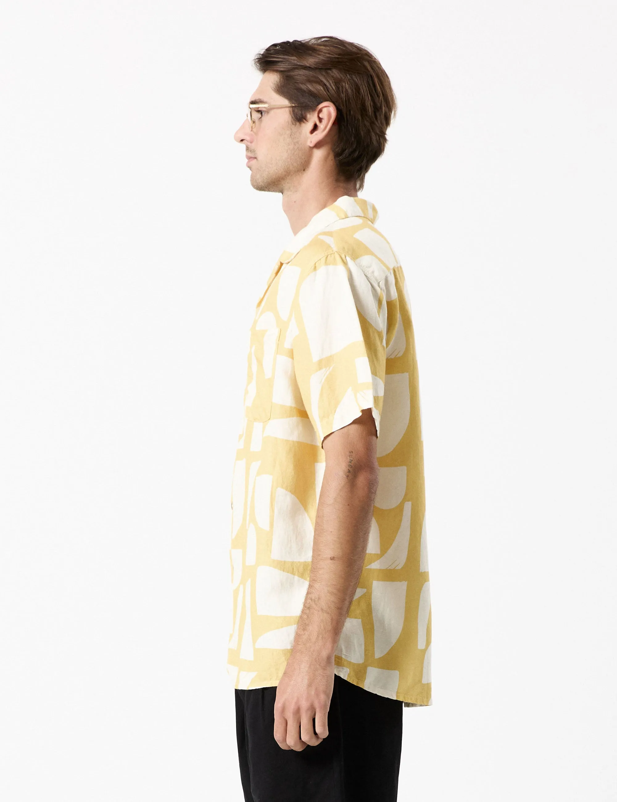 Cuban Short Sleeve Shirt - Sunburst