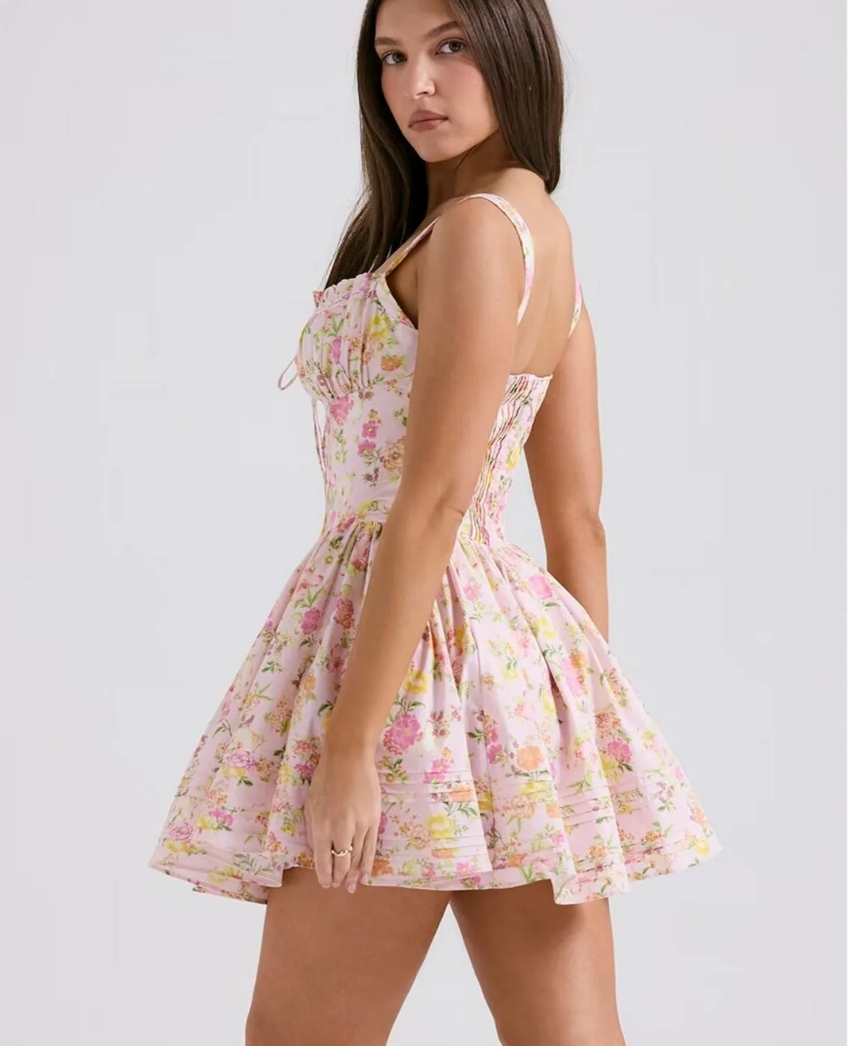 Dunya Floral Mini Dress