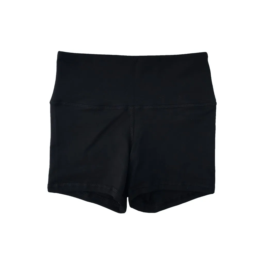 FLEO Black Shorts (Power High-rise)