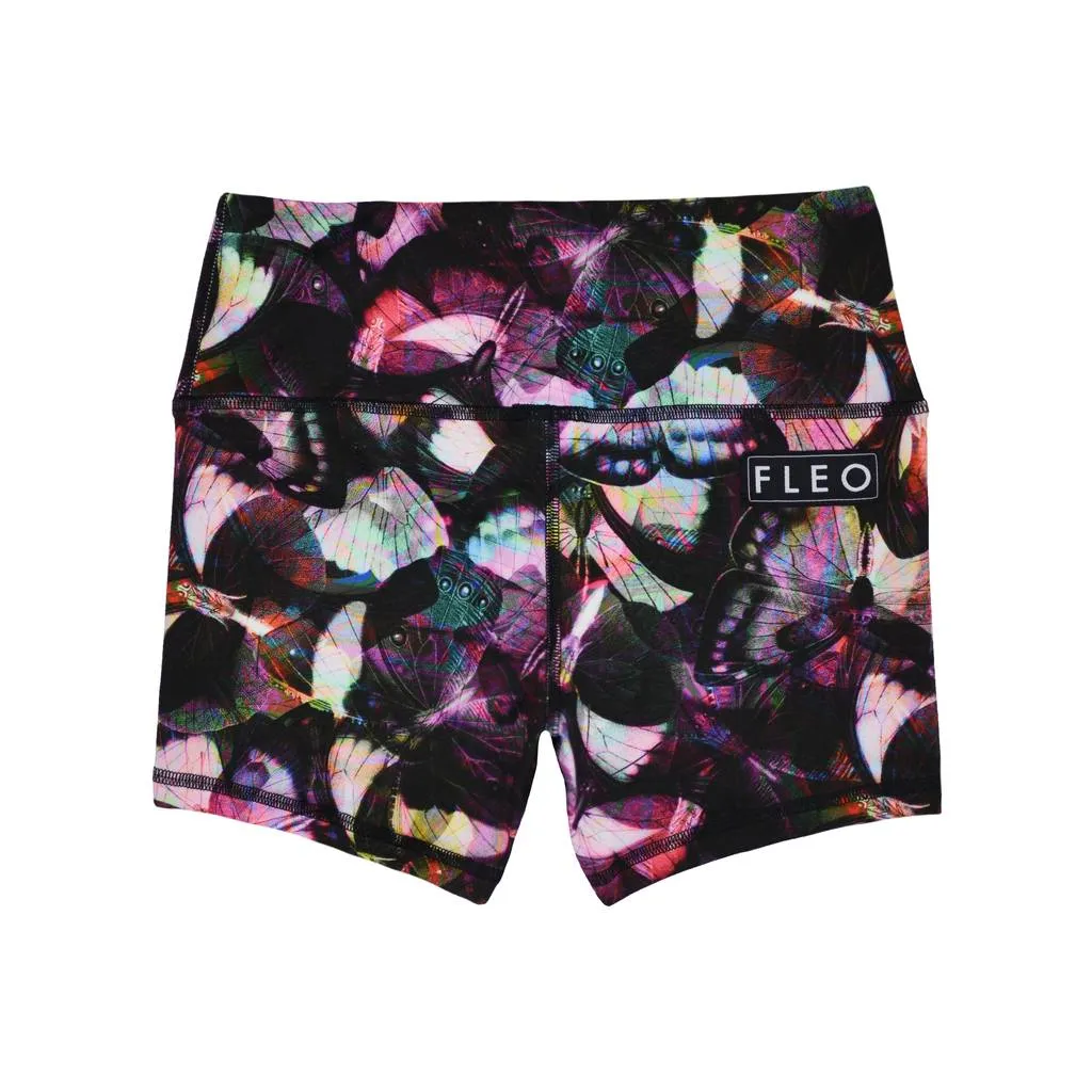 FLEO Butterfly Daydream Shorts (Power High-rise)