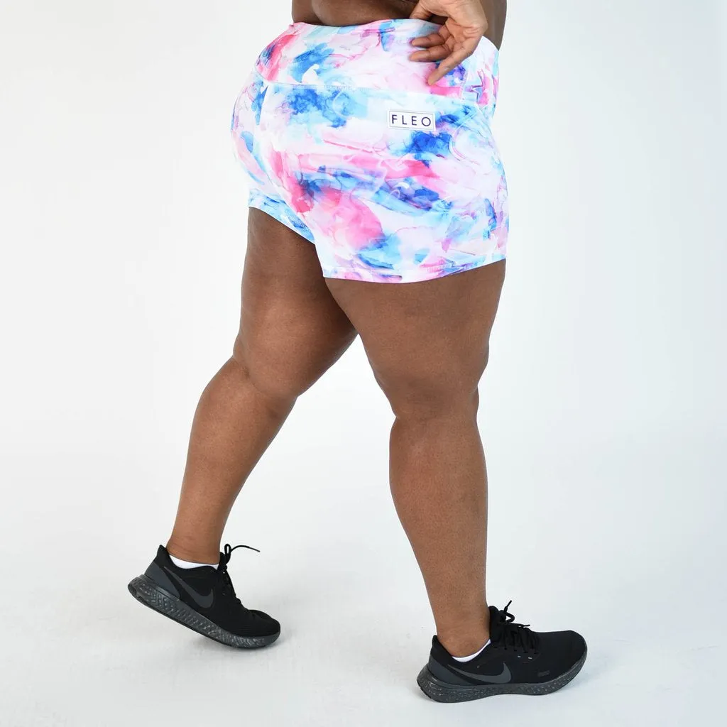 FLEO Cotton Candy Shorts (Power High-rise)