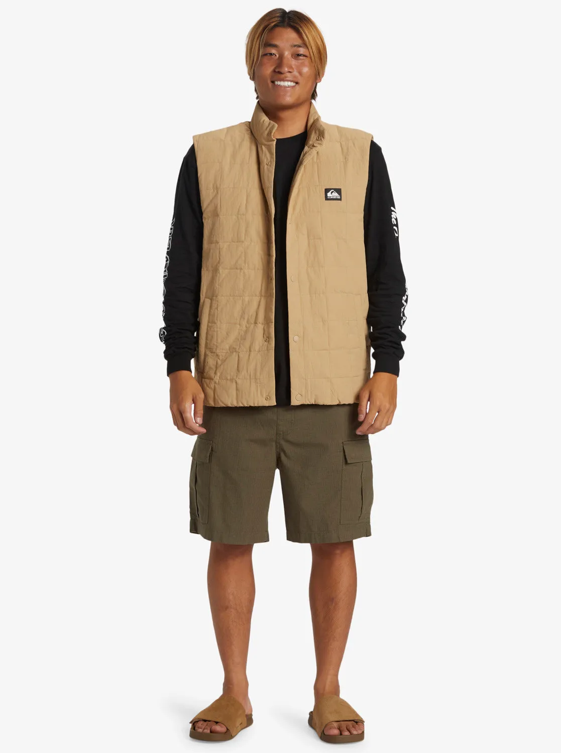 Forest Jungle Gilet Jackets - Khaki