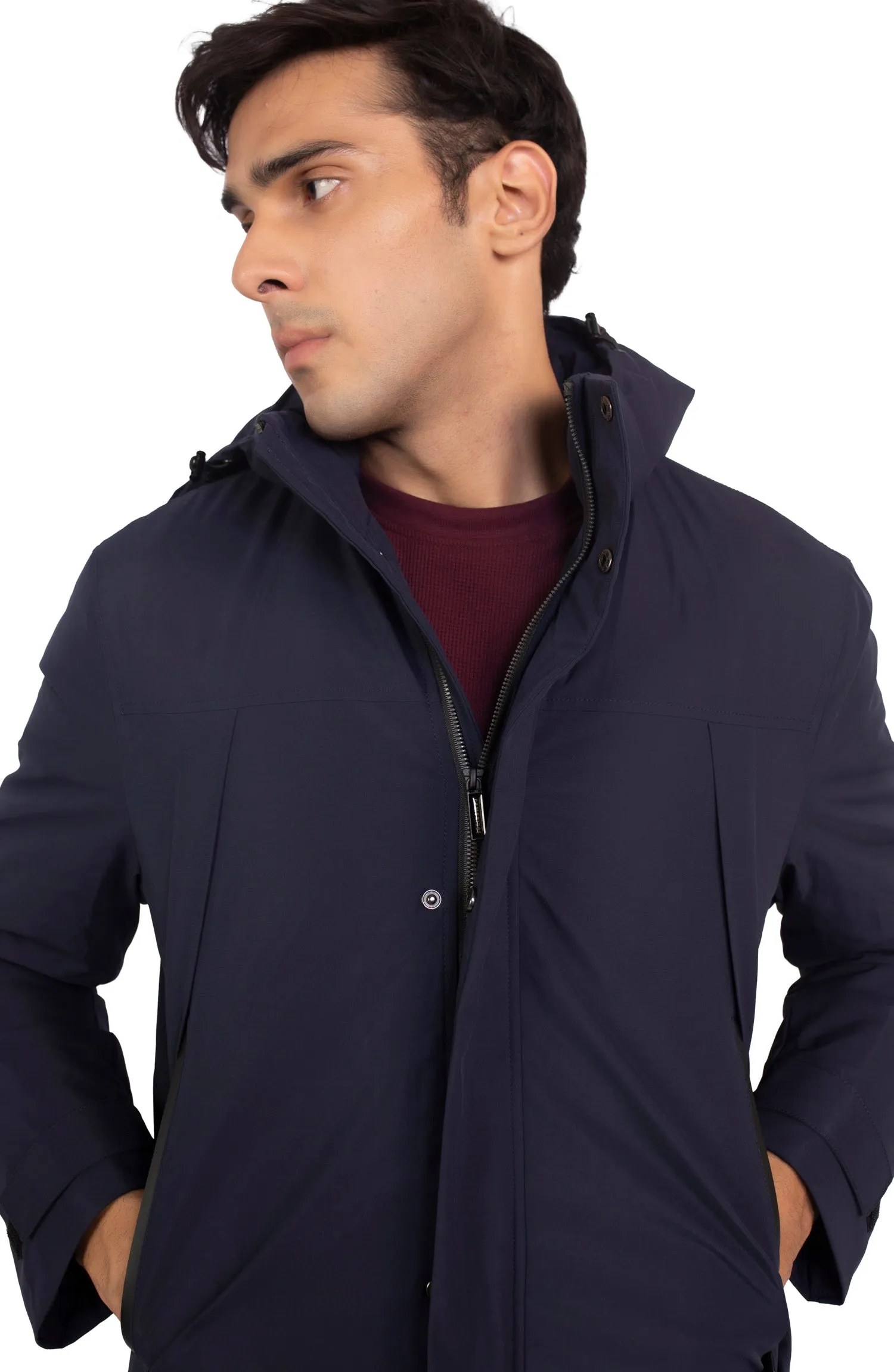 Hidden Hood Air Lock Jacket