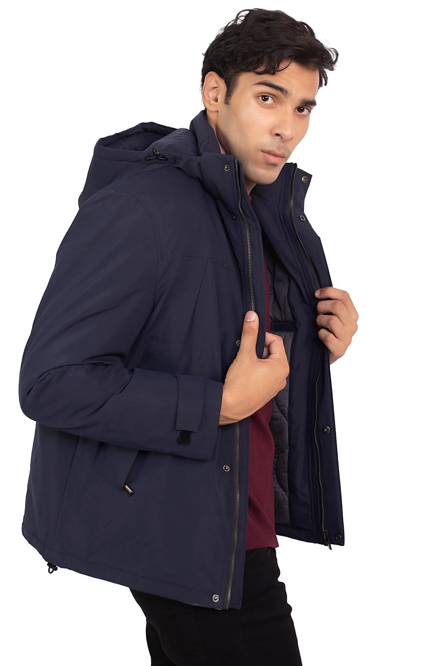 Hidden Hood Air Lock Jacket