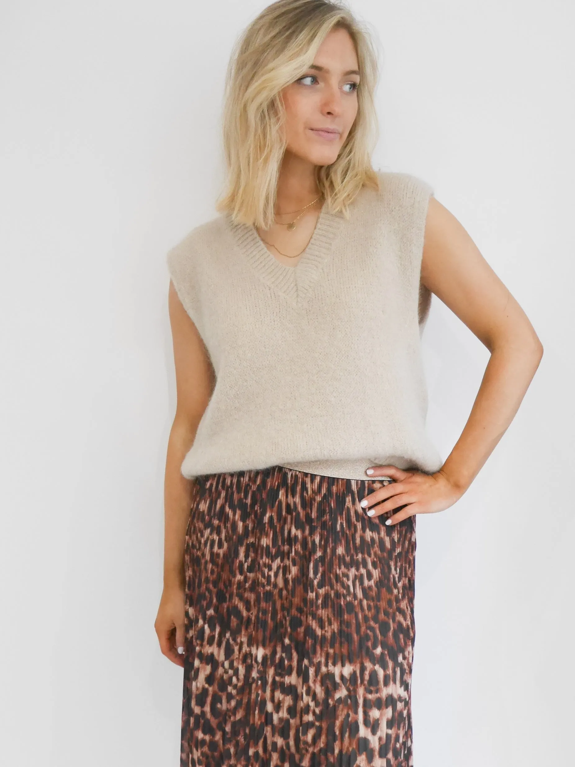 Jess Skirt Brown