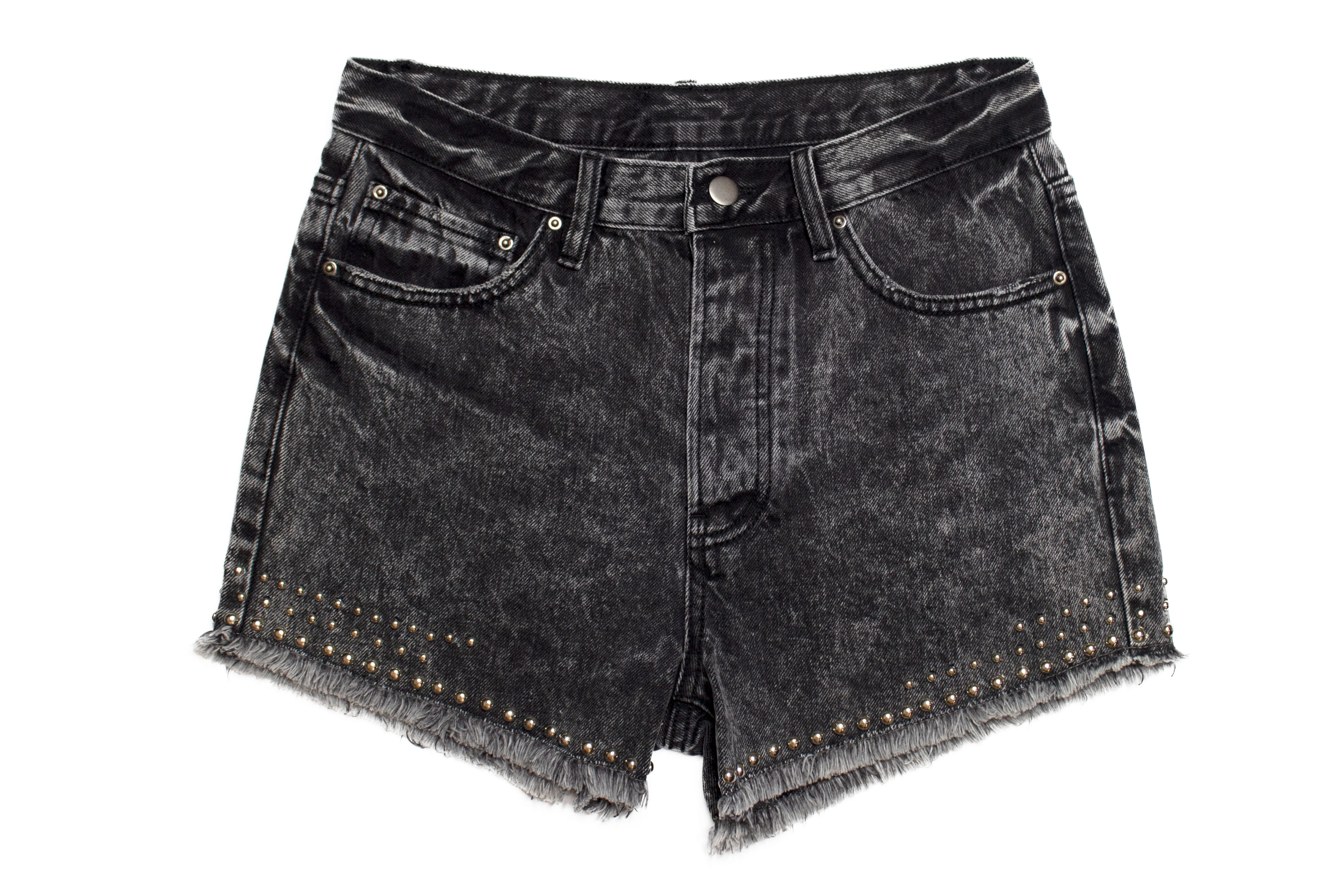 Paloma High Rise Studded Short in Kingston