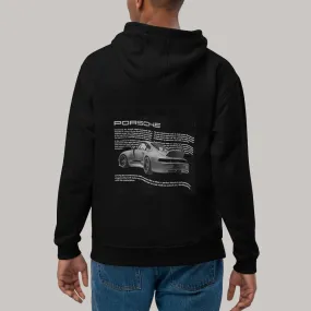 Porsche 911 Printed Hoodie