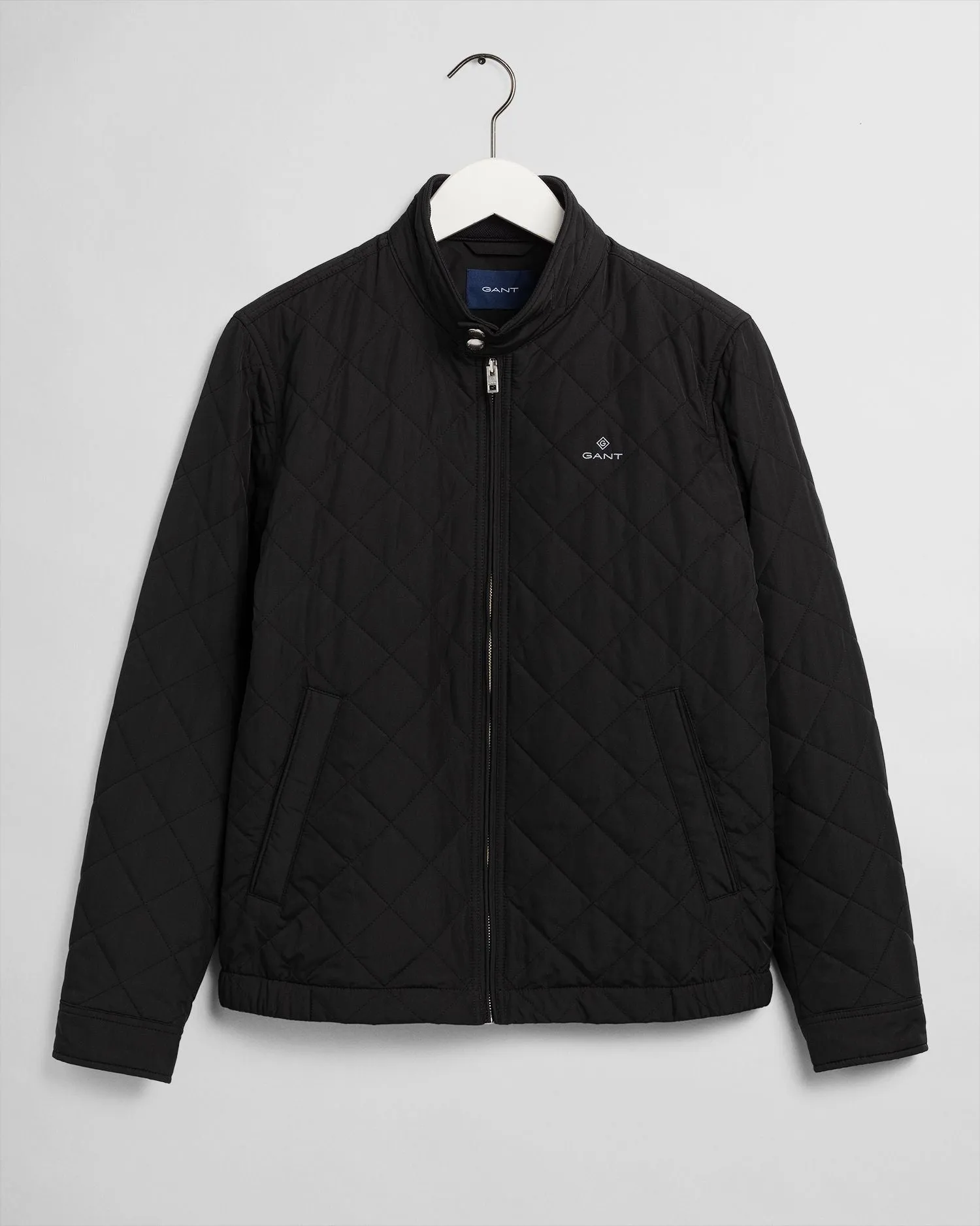 Quilted Windcheater Jacket - Black