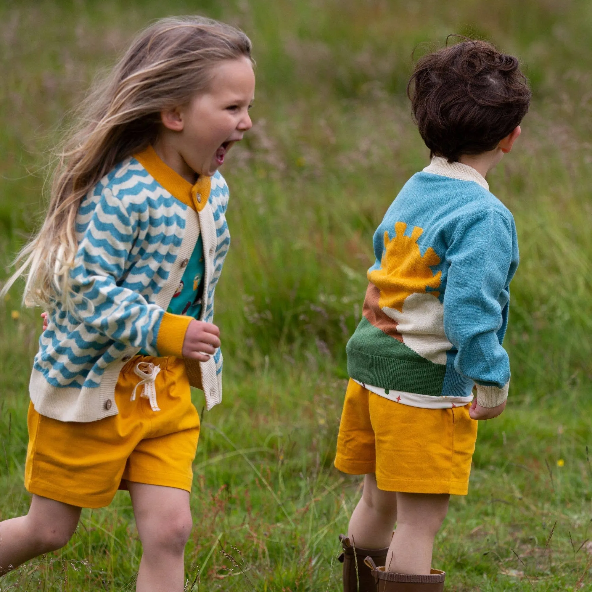 "From One To Another" Sunshine Knitted Cardigan