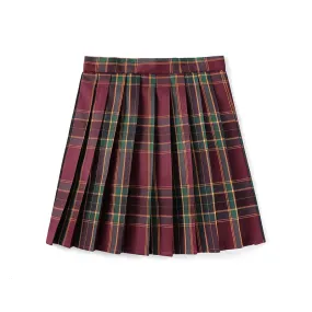 [Red Leaf] JK vintage plaid uniform skirt