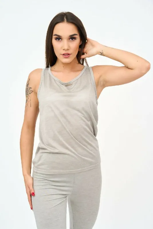 Women's Vests in Grey